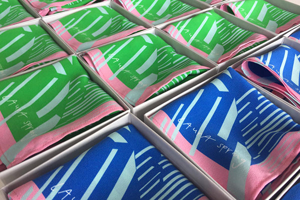 Laura Spring x V&A Dundee Silk Neckerchiefs