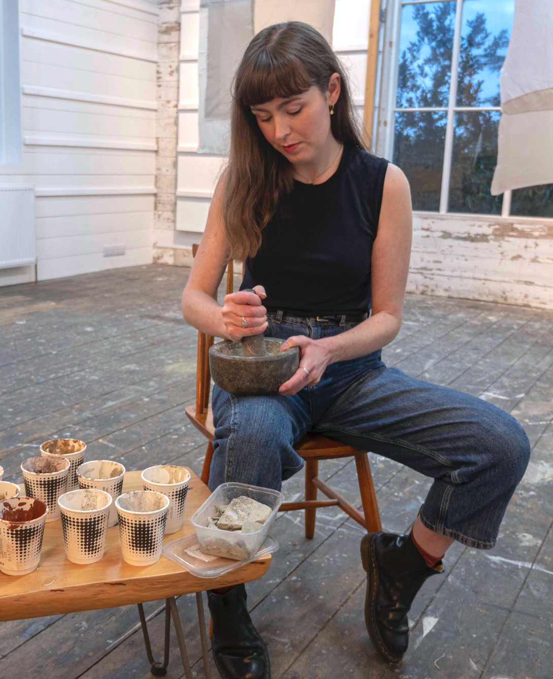 DYE GARDEN SOCIAL #010: Making Earth Pigments: A Hands-On Workshop with Siobhan McLaughlin