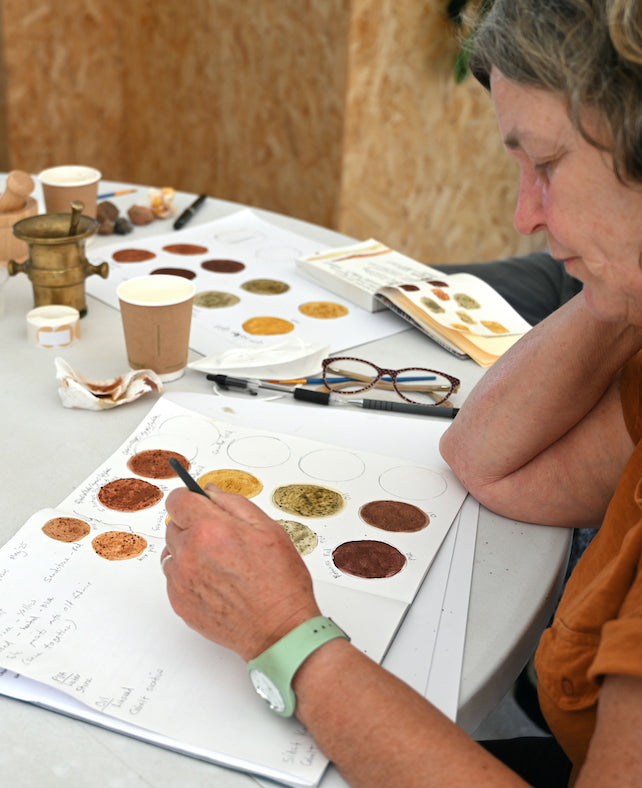 DYE GARDEN SOCIAL #010: Making Earth Pigments: A Hands-On Workshop with Siobhan McLaughlin