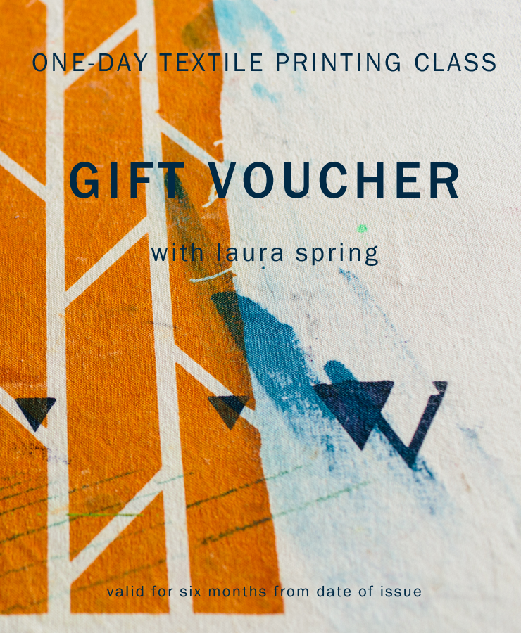 Textile Printing Class Gift Voucher