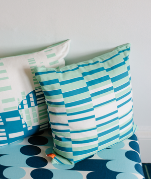 Cushion - Solstice - Blue / Green - 45cm