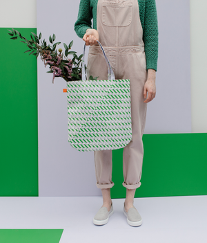 Tote Bag - Conceal - Green / Purple