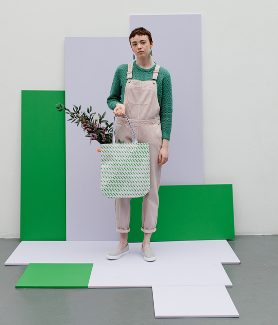 Tote Bag - Conceal - Green / Purple