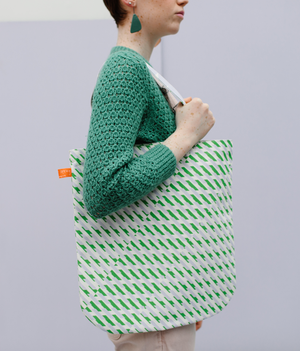 Tote Bag - Conceal - Green / Purple