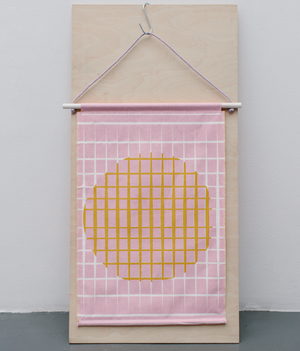 Wallhanging - Forest - Pink / Mustard