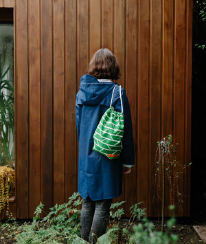 Drawstring Bag – Convergence – Green