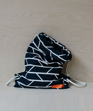 Drawstring Bag – Convergence – Navy