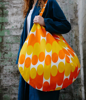 Slouch Bag - Milkky - Orange / Mustard