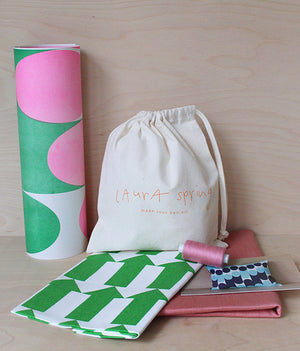 Make Your Own Cushion Kit - Arrow - Green