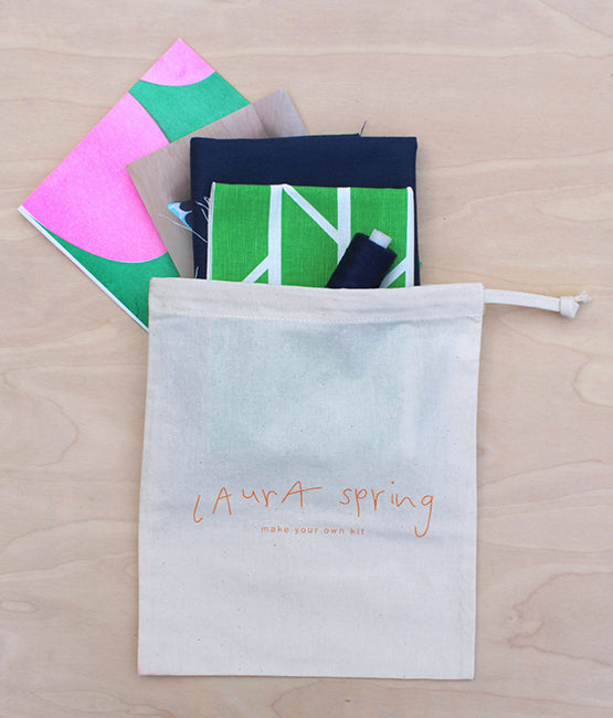 Make It Yourself Cushion Kit - Convergence - Green