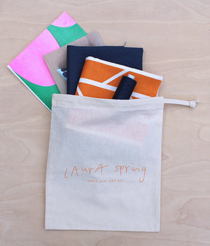 Make Your Own Cushion Kit - Convergence - Orange