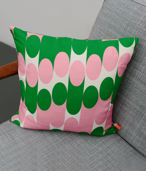 Cushion - Milkky - Pink / Green