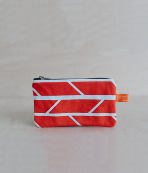 Make Up Bag — Convergence - Red