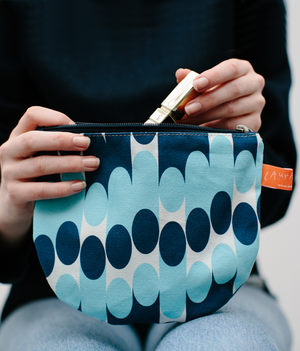 Make Up Pouch - Milkky - Blues