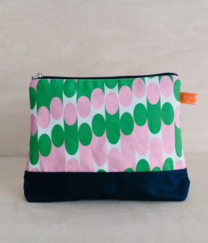 Wash Bag — Milkky - Pink / Green