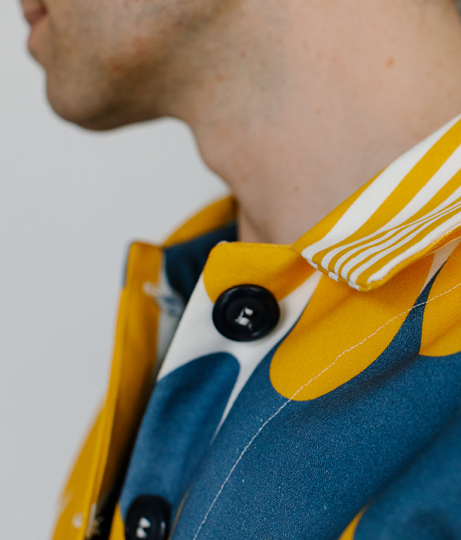 Jacket #005 - Milkky/Stripe - a limited edition collab with Love & Squalor