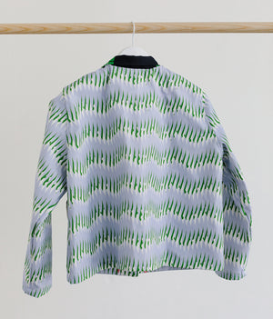 Jacket #006 - Peas/Grid - a limited edition collab with Love & Squalor