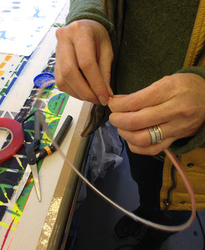 One-Day Lampshade Printing & Making Class: Saturday 13th April 2019