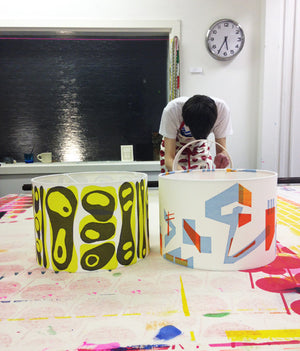 One-Day Lampshade Printing & Making Class: Saturday 13th April 2019