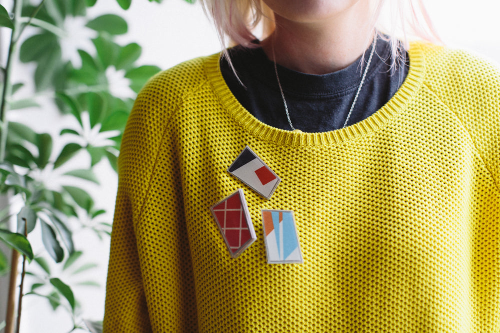 Brooches - Cecilia Stamp