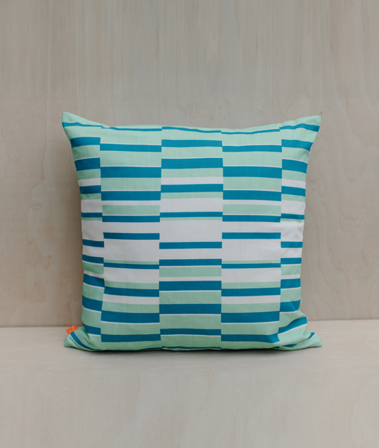 Cushion - Solstice - Blue / Green - 45cm