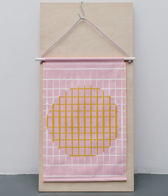 Wallhanging - Forest - Pink / Mustard