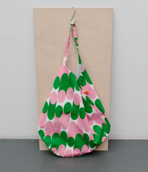 Slouch Bag - Milkky - Pink / Green