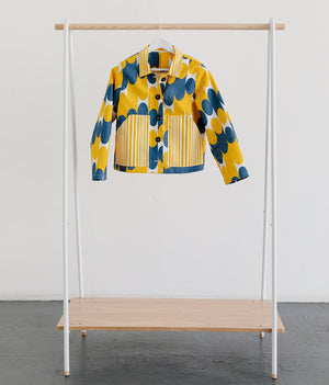 Jacket #005 - Milkky/Stripe - a limited edition collab with Love & Squalor