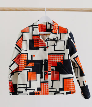 Jacket #009 - Grid - a limited edition collab with Love & Squalor